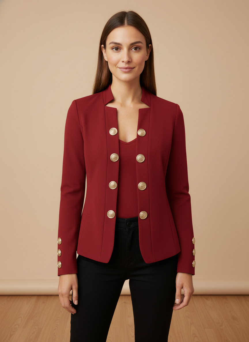 Blazer Doppiopetto Silhouette Sartoriale